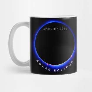 Solar Eclipse 2024 sun moon totality ring of fire Mug